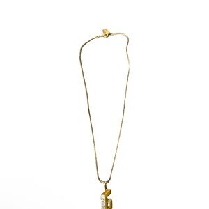 Givenchy Gold Necklace with Elegant Pendant